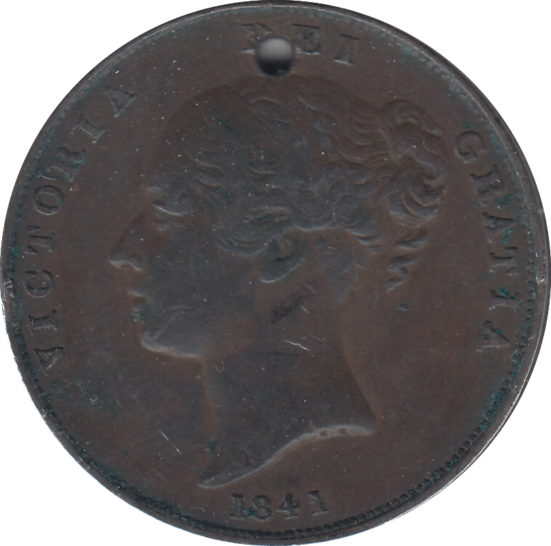 1841 PENNY ( GVF ) - PENNY - Cambridgeshire Coins