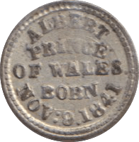1841 PRINCE OF WALES TOY MONEY - TOY MONEY - Cambridgeshire Coins