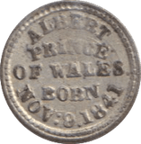 1841 PRINCE OF WALES TOY MONEY - TOY MONEY - Cambridgeshire Coins