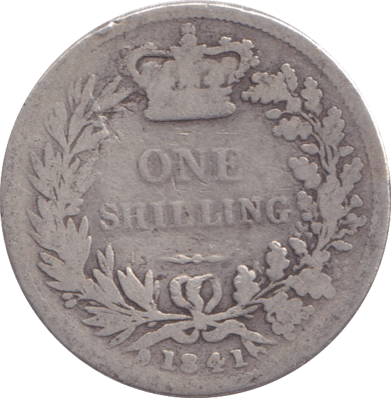 1841 SHILLING ( FINE ) - Shilling - Cambridgeshire Coins