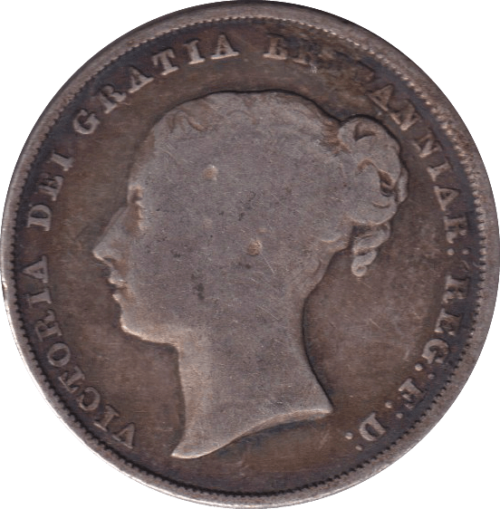 1841 SHILLING ( FINE ) - SHILLING - Cambridgeshire Coins