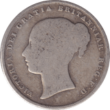 1841 SHILLING ( FINE ) - Shilling - Cambridgeshire Coins