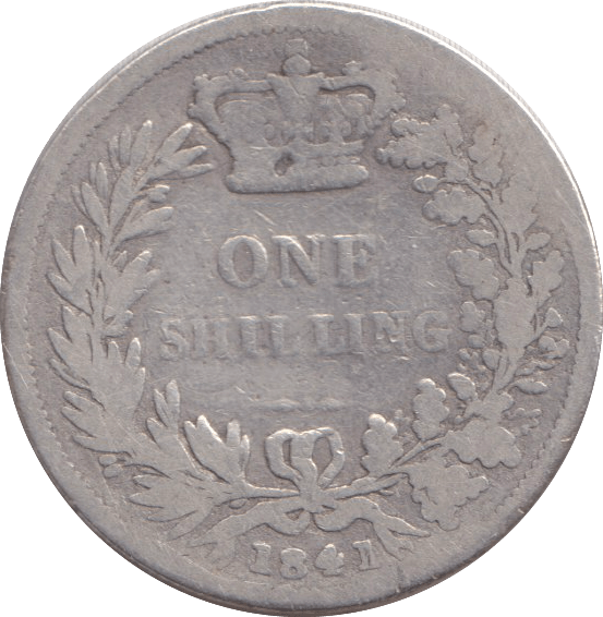 1841 SHILLING ( NF ) 1 - SHILLING - Cambridgeshire Coins