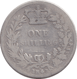 1841 SHILLING ( NF ) 1 - SHILLING - Cambridgeshire Coins