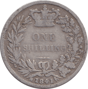 1841 SHILLING ( NF ) - SHILLING - Cambridgeshire Coins