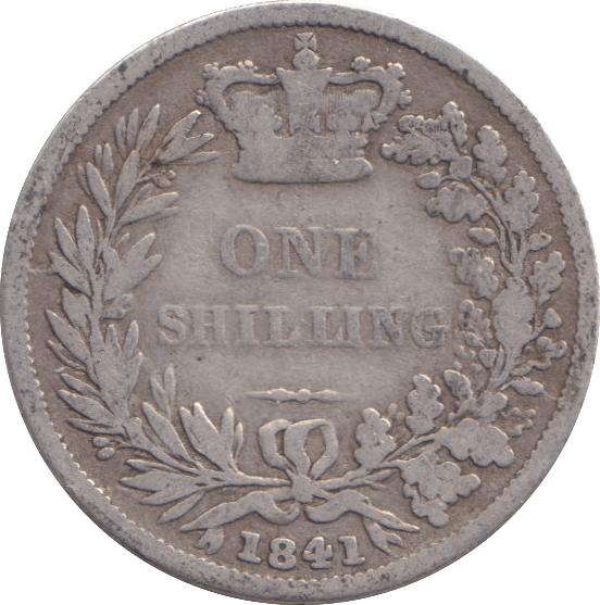 1841 SHILLING ( NF ) - SHILLING - Cambridgeshire Coins