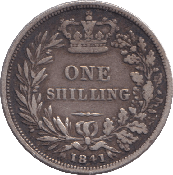 1841 SHILLING ( NF ) - SHILLING - Cambridgeshire Coins