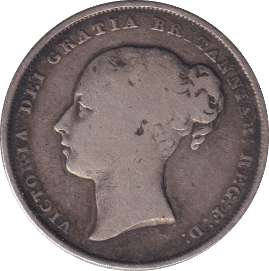 1841 SHILLING ( NF ) - SHILLING - Cambridgeshire Coins