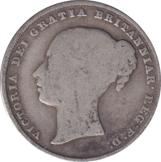 1841 SHILLING ( NF ) - SHILLING - Cambridgeshire Coins