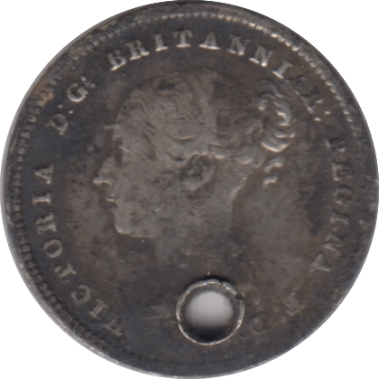 1841 SILVER MAUNDY FOURPENCE ( NF ) - MAUNDY FOURPENCE - Cambridgeshire Coins