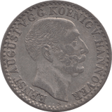 1841 SILVER ONE THALER GERMANY - SILVER WORLD COINS - Cambridgeshire Coins