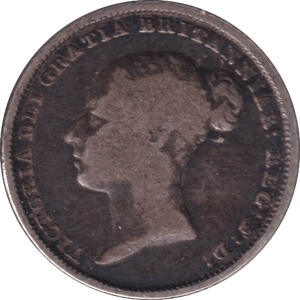 1841 SIXPENCE ( GF ) - SIXPENCE - Cambridgeshire Coins