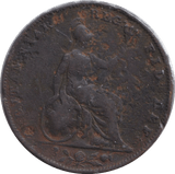 1842 FARTHING ( FAIR ) - FARTHING - Cambridgeshire Coins