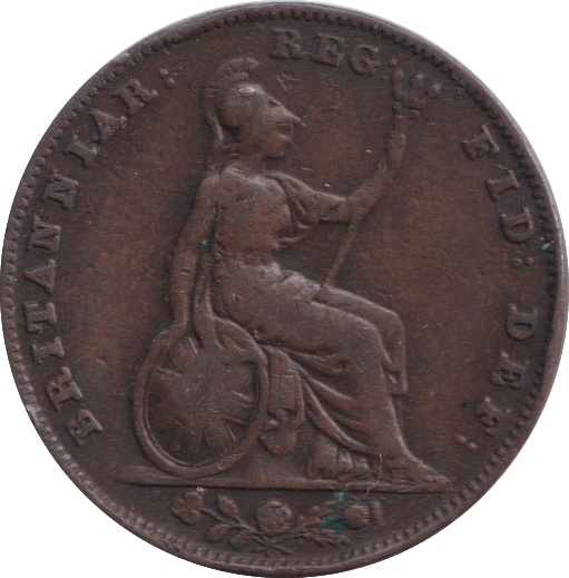 1842 FARTHING ( GF ) - FARTHING - Cambridgeshire Coins