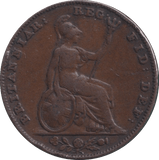 1842 FARTHING ( GF ) - FARTHING - Cambridgeshire Coins