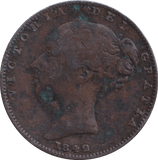 1842 FARTHING ( GF ) - FARTHING - Cambridgeshire Coins