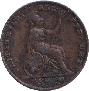 1842 FARTHING ( GF ) - FARTHING - Cambridgeshire Coins