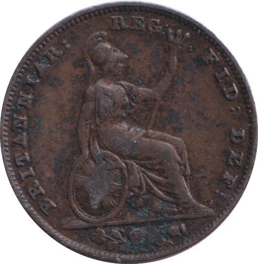 1842 FARTHING ( GF ) - FARTHING - Cambridgeshire Coins
