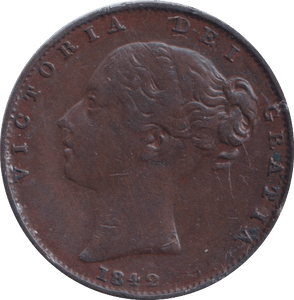 1842 FARTHING ( GVF ) - FARTHING - Cambridgeshire Coins