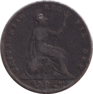 1842 FARTHING ( NF ) - FARTHING - Cambridgeshire Coins