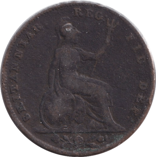 1842 FARTHING ( NF ) - FARTHING - Cambridgeshire Coins