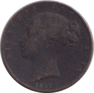 1842 FARTHING ( NF ) - FARTHING - Cambridgeshire Coins