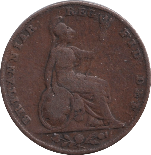 1842 FARTHING ( NF ) - FARTHING - Cambridgeshire Coins