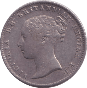 1842 FOURPENCE ( EF ) - FOURPENCE - Cambridgeshire Coins