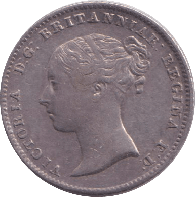 1842 FOURPENCE ( EF ) - FOURPENCE - Cambridgeshire Coins