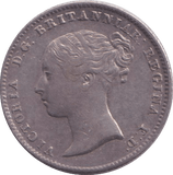 1842 FOURPENCE ( EF ) - FOURPENCE - Cambridgeshire Coins