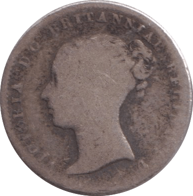 1842 FOURPENCE ( FINE ) - FOURPENCE - Cambridgeshire Coins