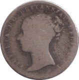 1842 FOURPENCE ( FINE ) - FOURPENCE - Cambridgeshire Coins