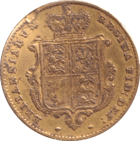 1842 GOLD HALF SOVEREIGN ( GF ) BENT - HALF SOVEREIGN - Cambridgeshire Coins