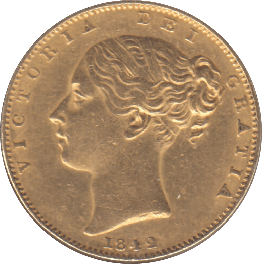 1842 GOLD SOVEREIGN ( EF ) - SOVEREIGN - Cambridgeshire Coins