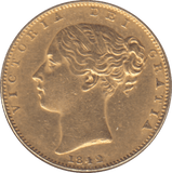 1842 GOLD SOVEREIGN ( EF ) - SOVEREIGN - Cambridgeshire Coins
