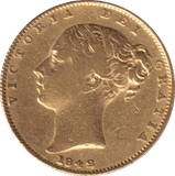 1842 GOLD SOVEREIGN ( VF ) - SOVEREIGN - Cambridgeshire Coins