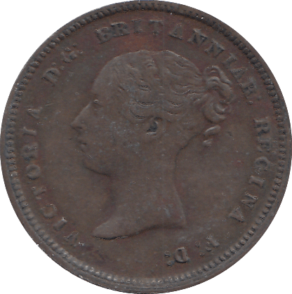 1842 HALF FARTHING ( EF ) - HALF FARTHING - Cambridgeshire Coins