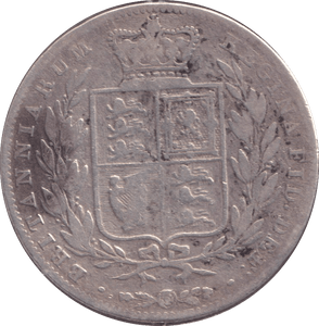 1842 HALFCOWN ( NF ) - HALFCROWN - Cambridgeshire Coins