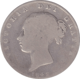 1842 HALFCROWN ( FAIR ) - HALFCROWN - Cambridgeshire Coins