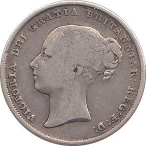 1842 SHILLING ( GF ) - SHILLING - Cambridgeshire Coins