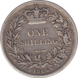1842 SHILLING ( GF ) - SHILLING - Cambridgeshire Coins