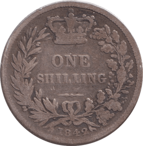 1842 SHILLING ( NF ) 1 - SHILLING - Cambridgeshire Coins