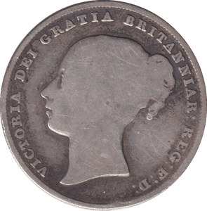 1842 SHILLING ( NF ) 1 - SHILLING - Cambridgeshire Coins