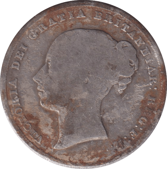 1842 SHILLING ( NF ) - SHILLING - Cambridgeshire Coins
