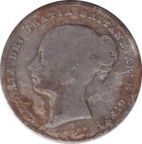 1842 SHILLING ( NF ) - SHILLING - Cambridgeshire Coins