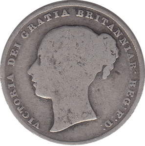 1842 SHILLING ( NF ) - SHILLING - Cambridgeshire Coins