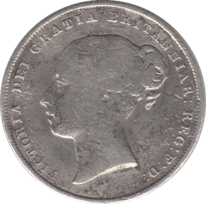 1842 SHILLING ( NF ) - SHILLING - Cambridgeshire Coins