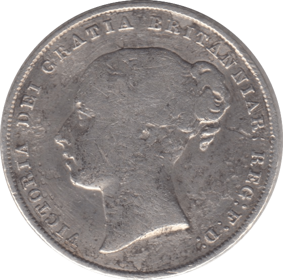 1842 SHILLING ( NF ) - SHILLING - Cambridgeshire Coins