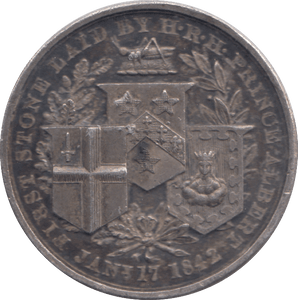 1842 SILVER ROYAL EXCHANGE MEDAL - WORLD COINS - Cambridgeshire Coins