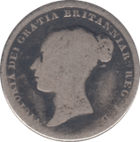 1842 SIXPENCE ( NF ) - SIXPENCE - Cambridgeshire Coins